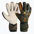 Guanto da portiere Reusch Attrakt Speedbump Ortho-Tec verde deserto/arancio shocking 6