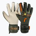 Guanti da portiere Reusch Attrakt Speedbump verde deserto/arancio shocking 6