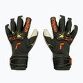 Guanti da portiere Reusch Attrakt Speedbump verde deserto/arancio shocking
