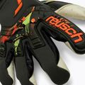 Guanti da portiere Reusch Attrakt Speedbump verde deserto/arancio shocking 3