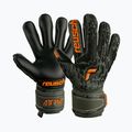 Guanto da portiere Reusch Attrakt Freegel Gold Finger Support verde deserto/arancio shock/nero 4