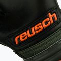 Guanto da portiere Reusch Attrakt Freegel Gold Finger Support verde deserto/arancio shock/nero 8