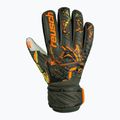Guanto da portiere Reusch Attrakt Grip Finger Support verde deserto/arancio shocking 5