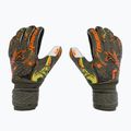 Guanti da portiere Reusch Attrakt Grip verde deserto/arancio shock/nero
