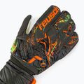Guanti da portiere Reusch Attrakt Solid verde deserto/arancio shocking 3