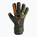 Guanti da portiere per bambini Reusch Attrakt Gold X Finger Support verde deserto/arancio shock/nero 5