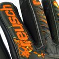 Guanti da portiere per bambini Reusch Attrakt Gold X Finger Support verde deserto/arancio shock/nero 8