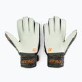 Guanti da portiere per bambini Reusch Attrakt Solid Finger Support verde deserto/arancio shocking 2