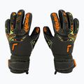 Guanto da portiere per bambini Reusch Attrakt Gold X verde deserto/arancio shock/nero