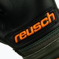Guanti da portiere per bambini Reusch Attrakt Freegel Silver verde deserto/arancio shock/nero 8