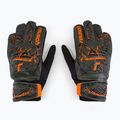 Guanti da portiere per bambini Reusch Attrakt Starter Solid verde deserto/arancio shocking
