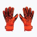 Reusch Attrakt Freegel Silver Finger Support Guanti da portiere rosso vivo/blu futuro/nero
