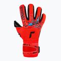 Guanti da portiere Reusch Attrakt Duo rosso brillante/blu futuro/nero 4