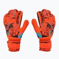 Guanti da portiere Reusch Attrakt Solid rosso brillante/blu futuro