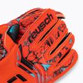 Guanto da portiere Reusch Attrakt Gold Roll Finger rosso brillante/blu futuro/nero 4