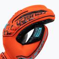 Guanti da portiere per bambini Reusch Attrakt Fusion Finger Support Guardian rosso brillante/blu futuro 3