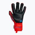 Guanti da portiere per bambini Reusch Attrakt Fusion Finger Support Guardian rosso brillante/blu futuro 5