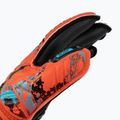 Guanti da portiere per bambini Reusch Attrakt Silver Roll Finger rosso brillante/blu futuro/nero 3
