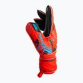 Guanti da portiere per bambini Reusch Attrakt Silver rosso vivo/blu futuro/nero 6