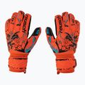 Guanti da portiere per bambini Reusch Attrakt Silver rosso vivo/blu futuro/nero