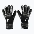 Guanti da portiere Reusch Attrakt Infinity Finger Support nero