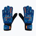Guanti da portiere Reusch Attrakt Starter Solid blu vero/arancio shocking