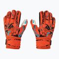 Reusch Attrakt Solid Finger Support guanti da portiere per bambini rosso vivo/blu futuro
