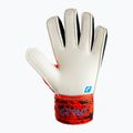 Guanti da portiere per bambini Reusch Attrakt Solid rosso brillante/blu futuro 5