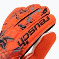 Guanti da portiere per bambini Reusch Attrakt Solid rosso brillante/blu futuro 3