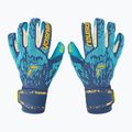 Reusch Attrakt Freegel Aqua Guanti da portiere antivento blu vero/oro/blu acqua