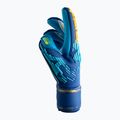 Reusch Attrakt Freegel Aqua Guanti da portiere antivento blu vero/oro/blu acqua 6