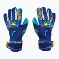 Guanti da portiere Reusch Attrakt Aqua blu vero/oro/blu acqua