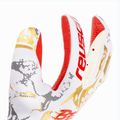 Guanti da portiere Reusch Pure Contact Gold X GluePrint bianco/oro/rosso fuoco 3
