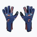 Guanto da portiere Reusch Attrakt Fusion senza spalline AdaptiveFlex blu vero/arancione schocking/nero