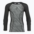 Maglia da portiere a manica lunga Reusch Padded Eco Undershirt nero/verde deserto