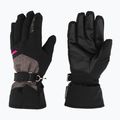 Guanto da sci da donna Reusch Helena R-TEX XT nero/nero melange/rosa glo
