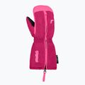 Guanti da sci Reusch per bambini Tom Mitten fucsia viola/rosa kockout 2