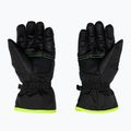 Guanto da sci per bambini Reusch Alan nero/blu brillante/giallo sicurezza 2