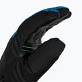 Guanto da sci per bambini Reusch Alan nero/blu brillante/giallo sicurezza 4
