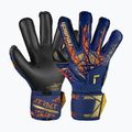 Guanti da portiere Reusch Attrakt Gold X Evolution premium blu/oro/nero
