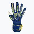 Guanti da portiere Reusch Attrakt Gold X GluePrint premium blu/oro 2
