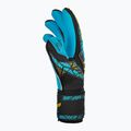 Guanto da portiere Reusch Attrakt Aqua Finger Support nero/oro/acqua 4