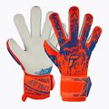 Guanti da portiere per bambini Reusch Attrakt Freegel Silver Junior hyper orng/elec blu