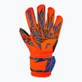 Guanti da portiere per bambini Reusch Attrakt Silver Junior hyper orng/elec blue/blck 2