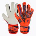 Guanti da portiere per bambini Reusch Attrakt Solid Junior hyper orng/elec blu