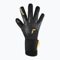 Guanti da portiere per bambini Reusch Pure Contact Infinity Junior nero/oro/nero 2
