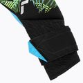 Guanti da portiere Reusch Pure Contact Aqua black/fluo lime/aqua 4