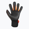 Guanto da portiere Reusch Attrakt Infinity Airvent nero/arancio shocking 3