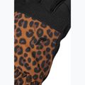 Guanto da sci da donna Reusch Keira R-Tex XT nero/marrone leopardato 5