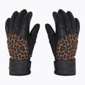 Guanto da sci da donna Reusch Beatrix R-Tex XT nero/marrone leopardato 3